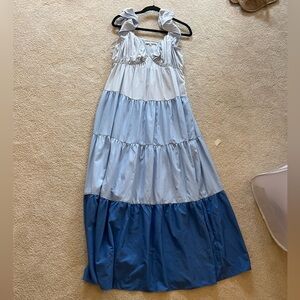 Blue English Factory dress